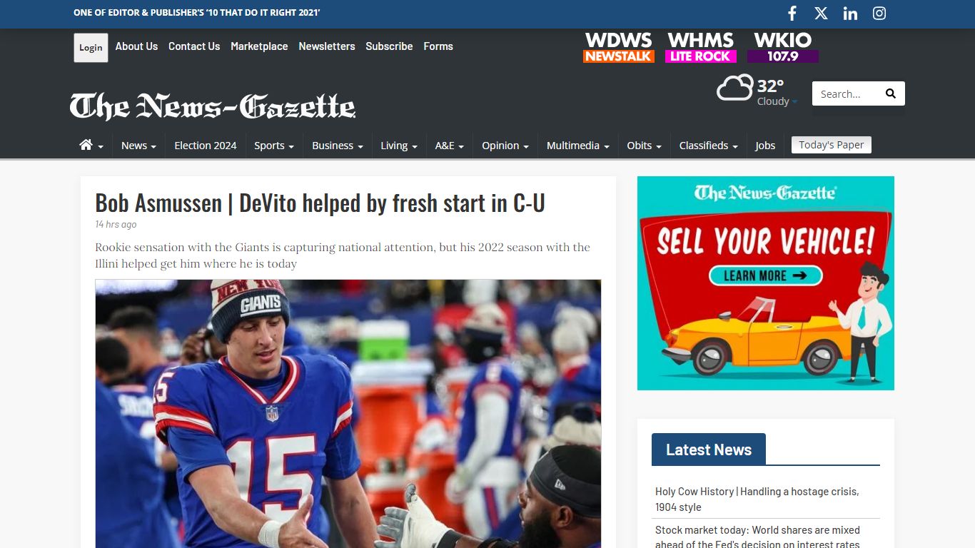News-Gazette | Your Source for News and Advertising in East Central ...